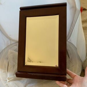 The Bombay Company Wooden Fold Up Vanity Mirror